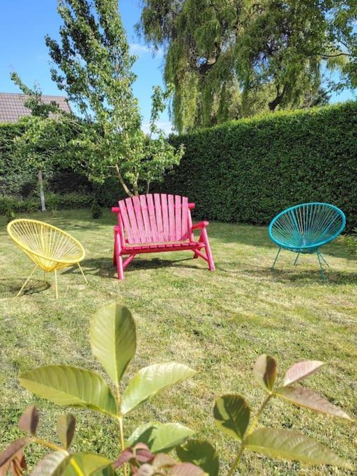 Le Jardin Des Lacs Gite Nature Et Spa Ardres Exterior foto